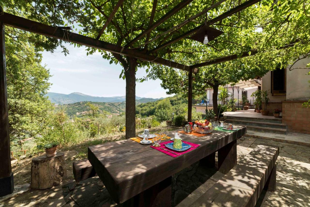 אוליאסטרו צ'ילנטו B&B Albachiara Casa Di Campagna מראה חיצוני תמונה
